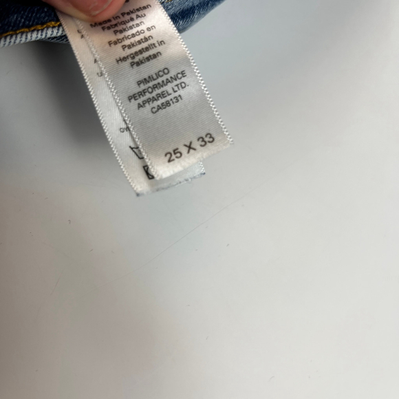 DU/ER Women Jeans Midweight Denim Wide Leg (Button Fly) size 25 x 30 - Picture 11 of 14